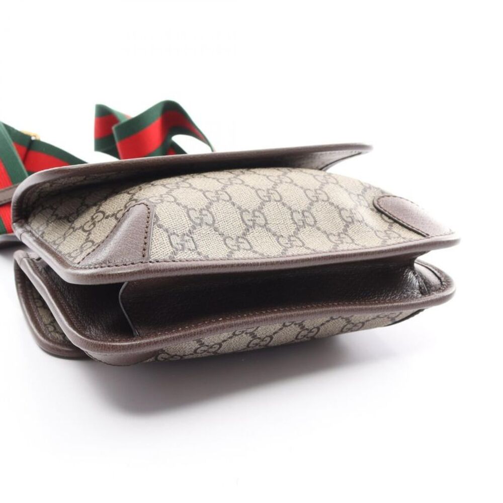 Gucci GG Supreme PVC Coated Canvas Shoulder Bag - Picture 6 of 7